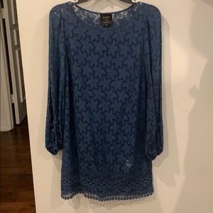 Landry Blue Lace Dress